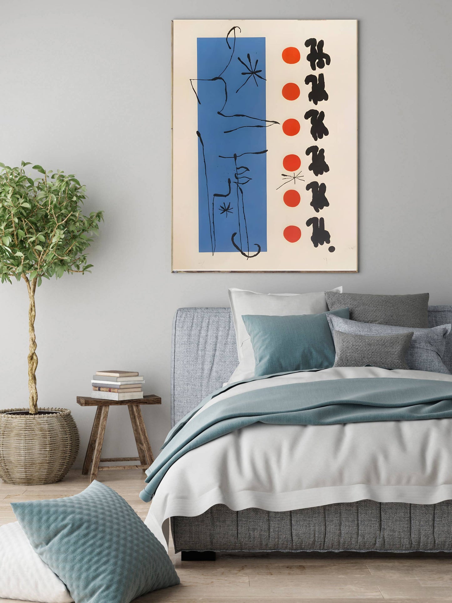 Joan Miro Vintage Art Print