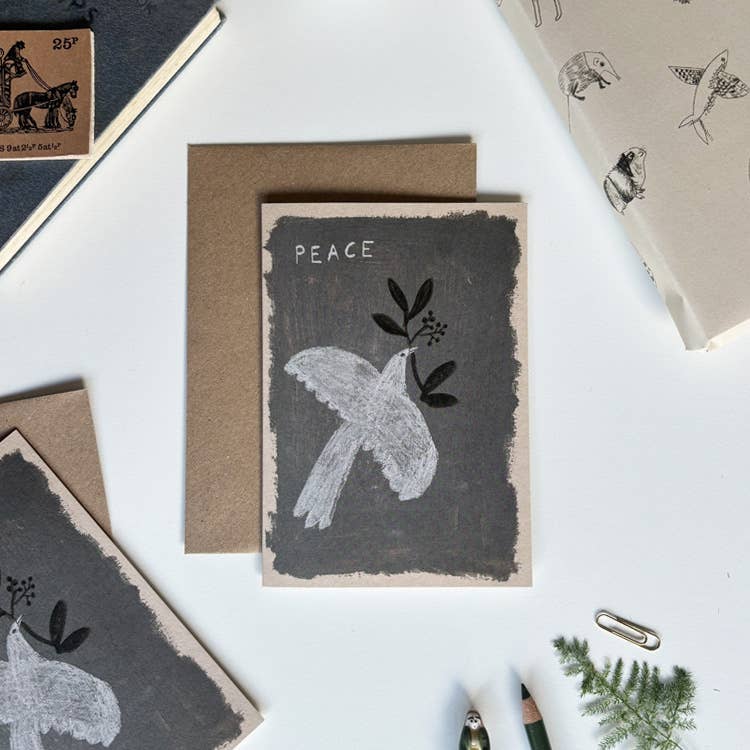 "Dove" Christmas Card by dear prudence