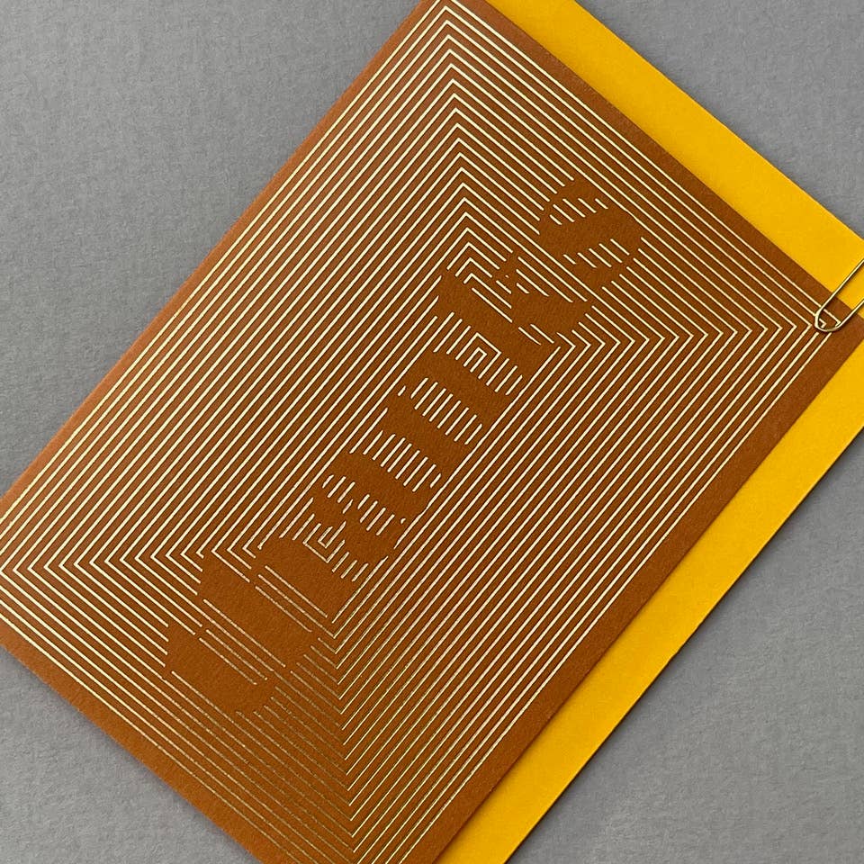 Thank You Greeting Card