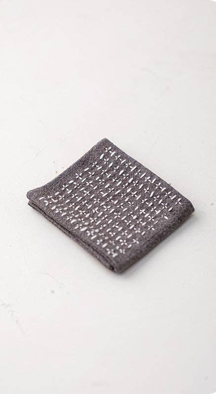Handmade Woven Cotton and Linen Gongfu Tea Towel