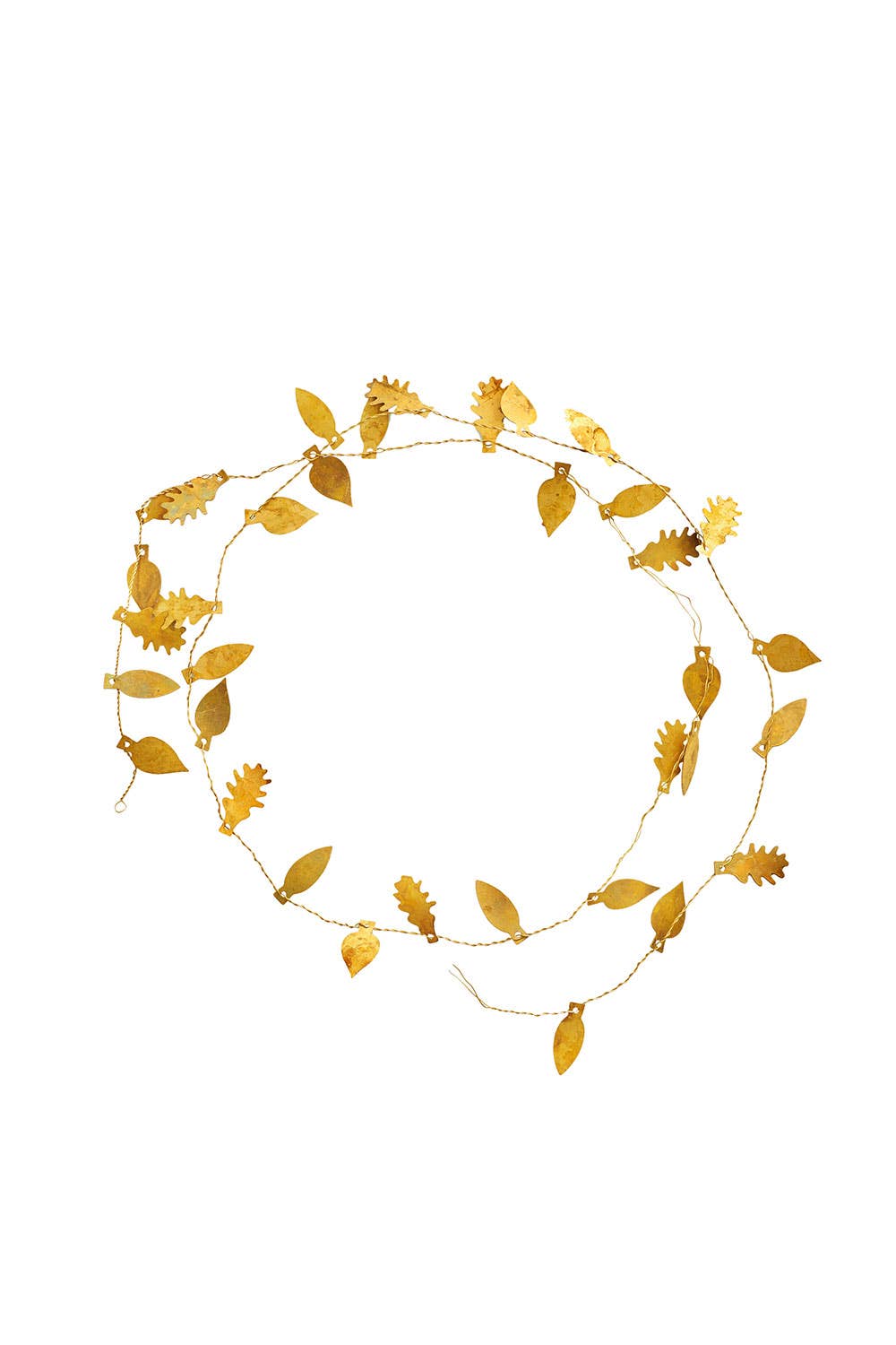 Brass Garland Leaf