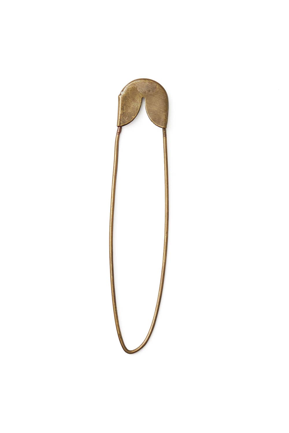 Great on knits and stoles. Medium Sized. Brass Safety Pin.
Handmade, ethically in India.