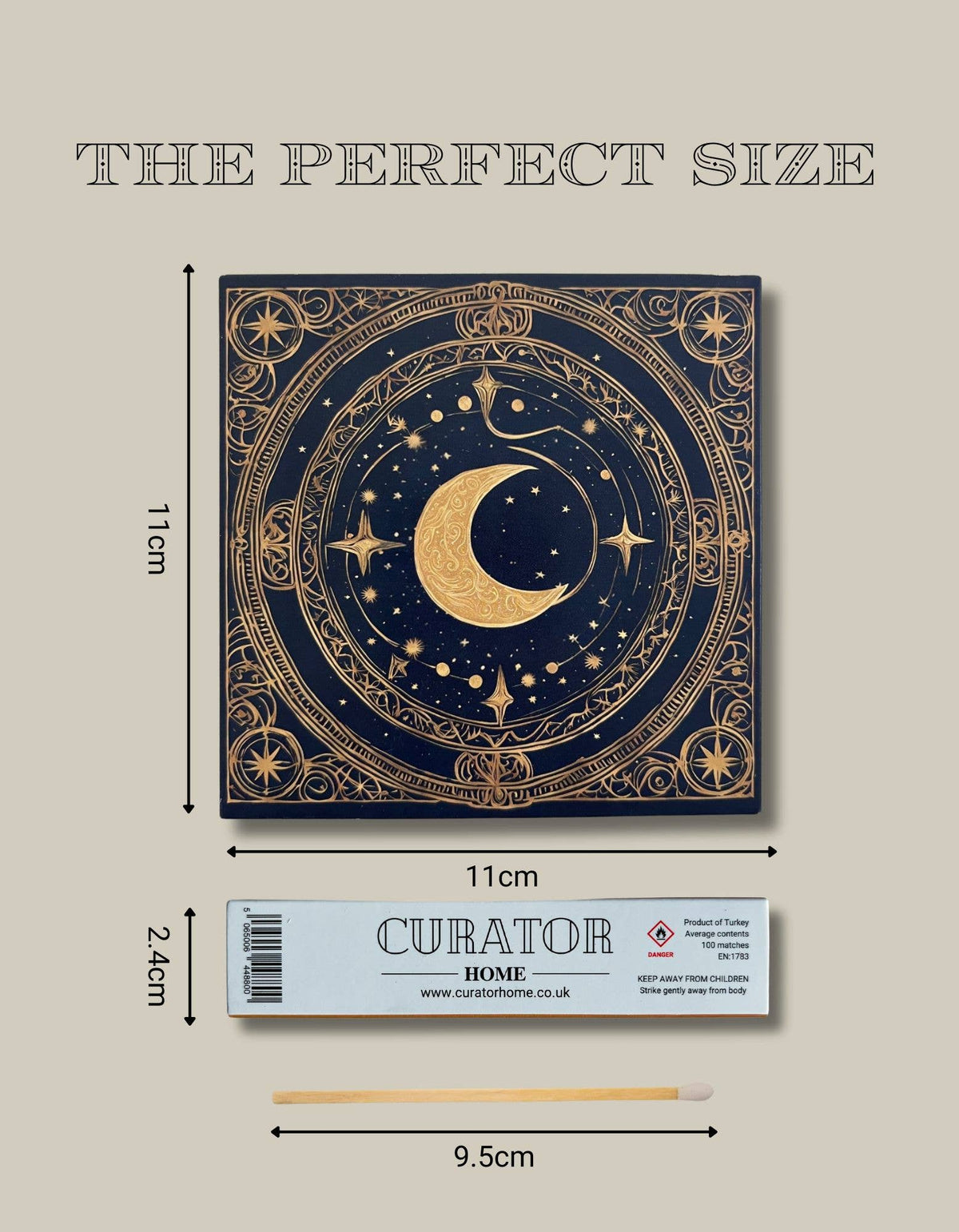 Luxury Gift Long Safety Matches | Celestial