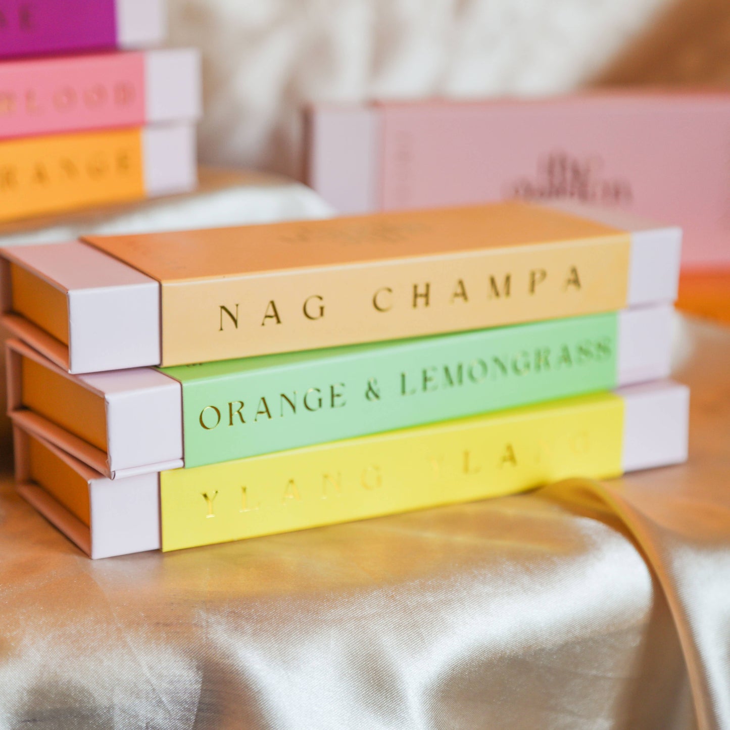 The Golden Altar / Muse Natural Incense - Rose & Vetiver