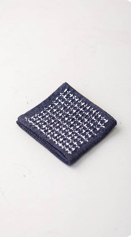 Handmade Woven Cotton and Linen Gongfu Tea Towel