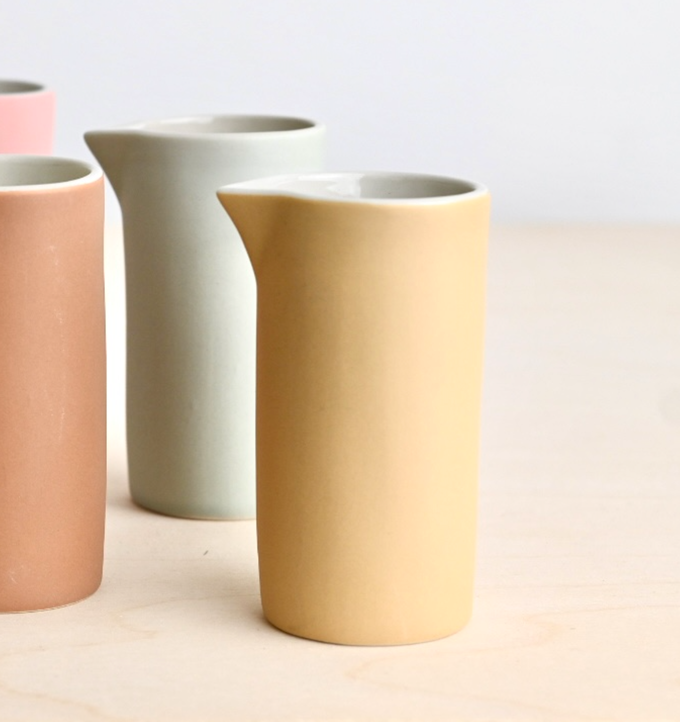 Milk Jug - Mustard Yellow
