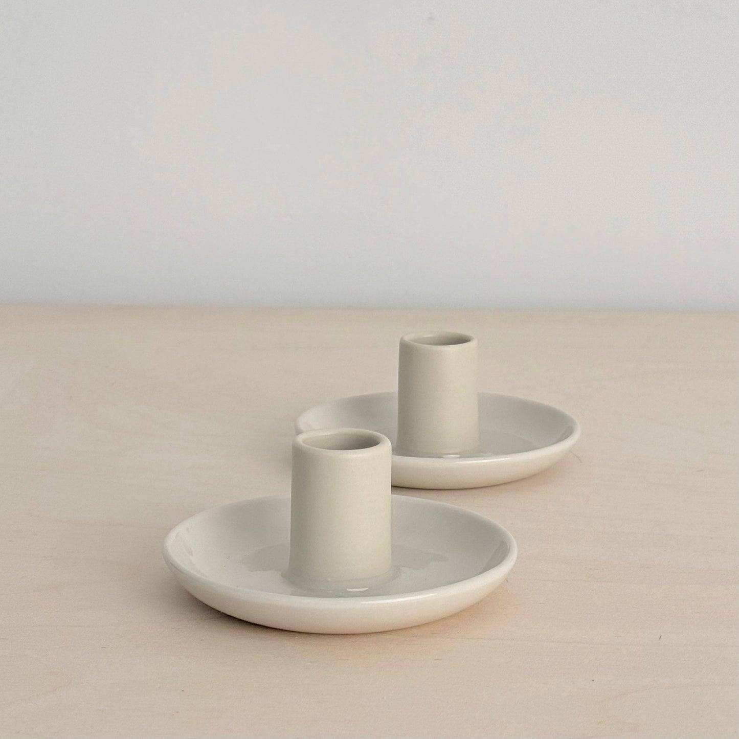 Candle Holder - off white