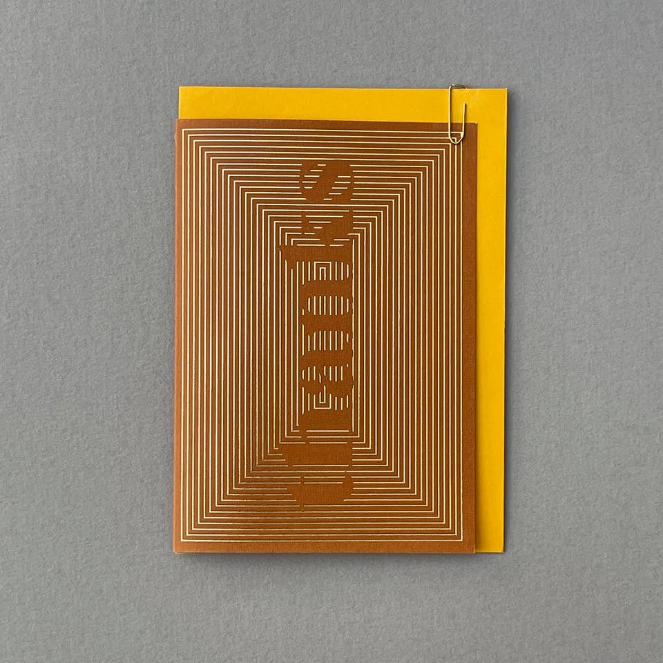 Thank You Greeting Card