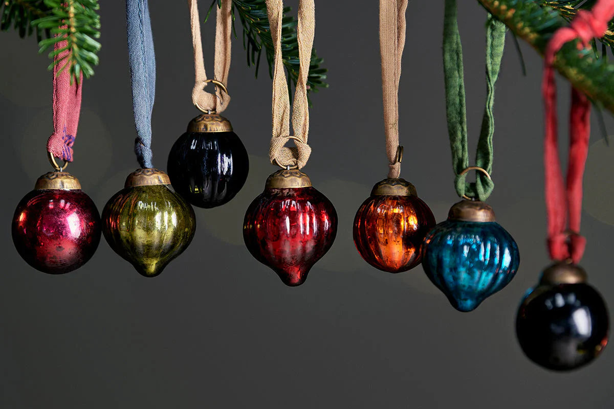 Dew Drop Baubles - Set of 12