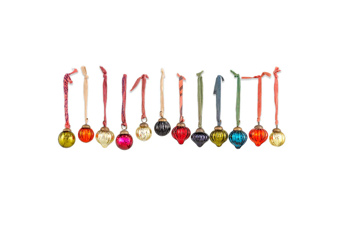 Dew Drop Baubles - Set of 12