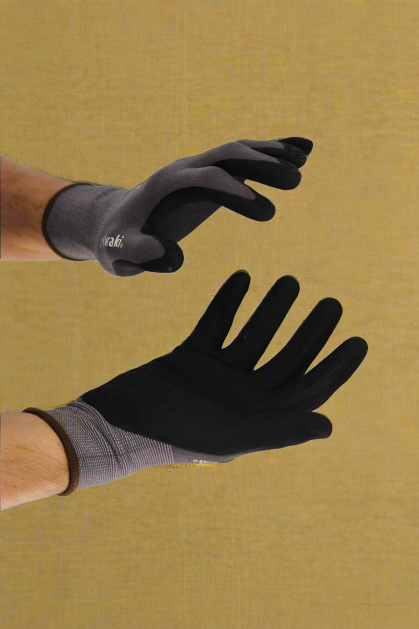 These Niwaki gloves are perfect for gardening with just the right amount of sensitivity. The breathable nylon/spandex liner lets you feel what you're doing, while the nitrile coating provides great grip without being too sticky. And the finger and cuff fit is spot on! These gloves are great for pruning, planting, border work, greenhouse tasks, and even chores around the house. Just avoid using them for tearing out brambles.