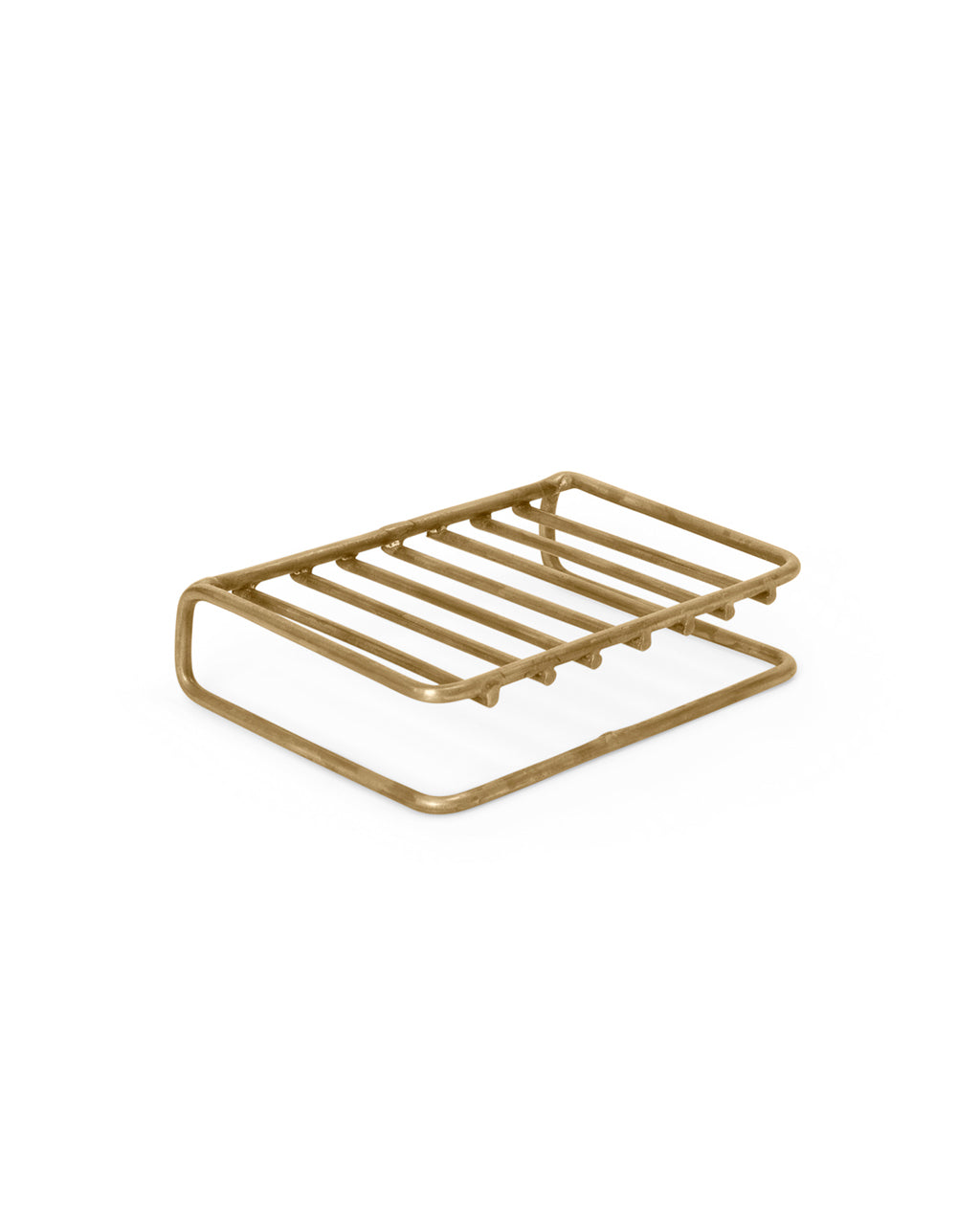 Fog Linen Brass Wire Soap Stand