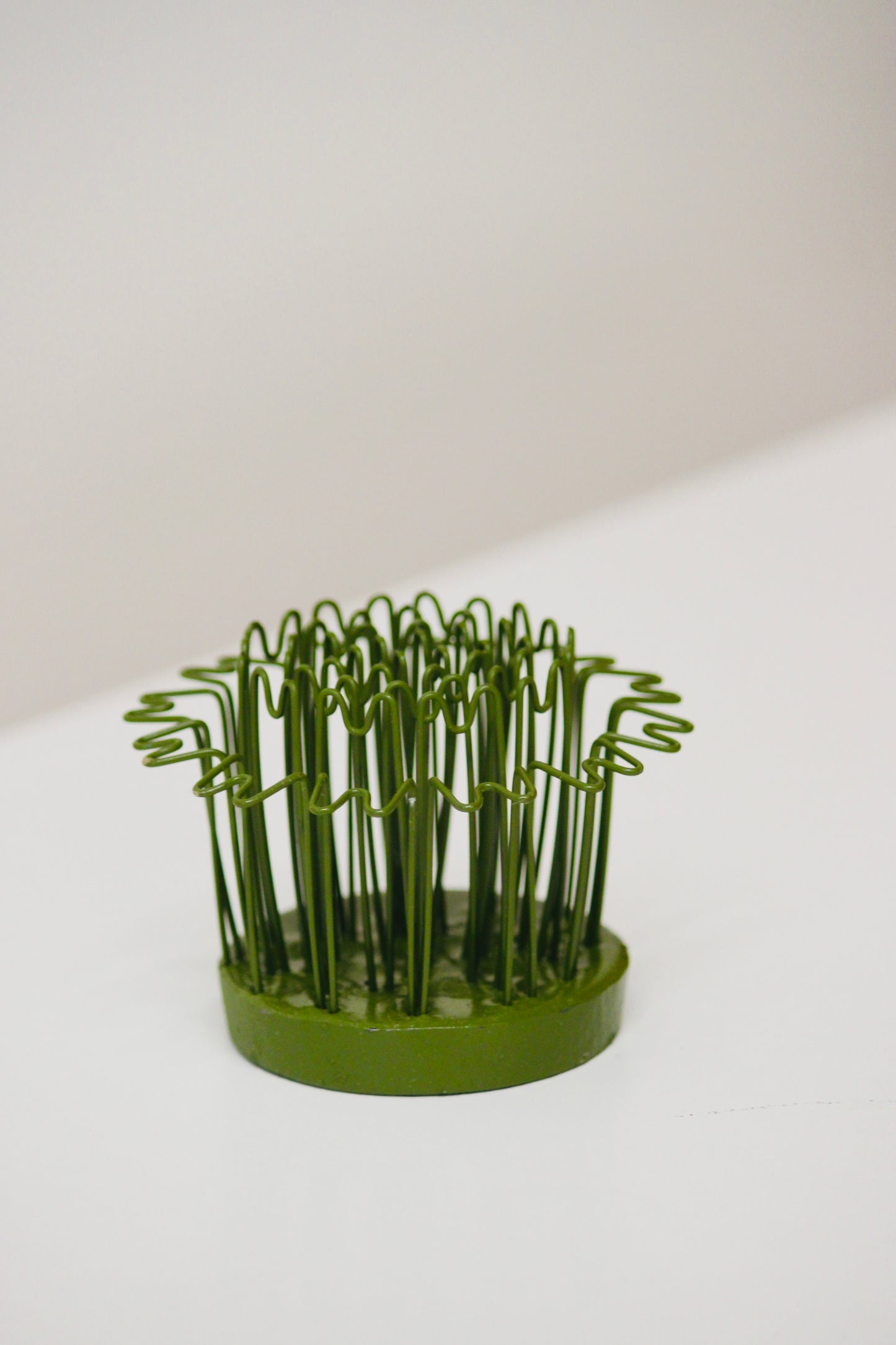 Round 2 inch and a half Floral Genius Hair Pin Flower Frog Holder at The Country Crib