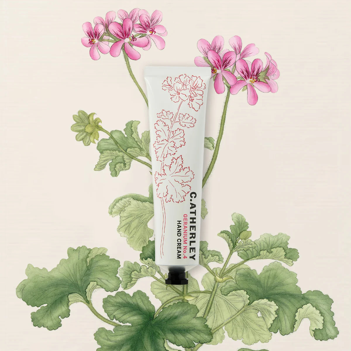 C.Atherley Geranium No.4 Hand Cream - 75ml