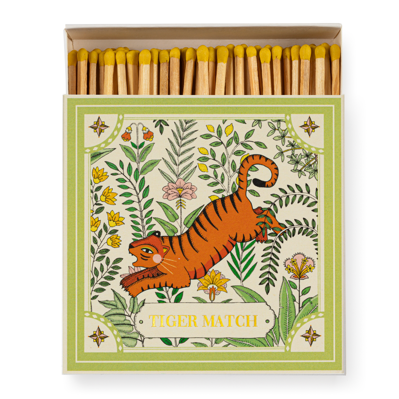 Green Tiger Matches - by Archivist x Ariane Butto