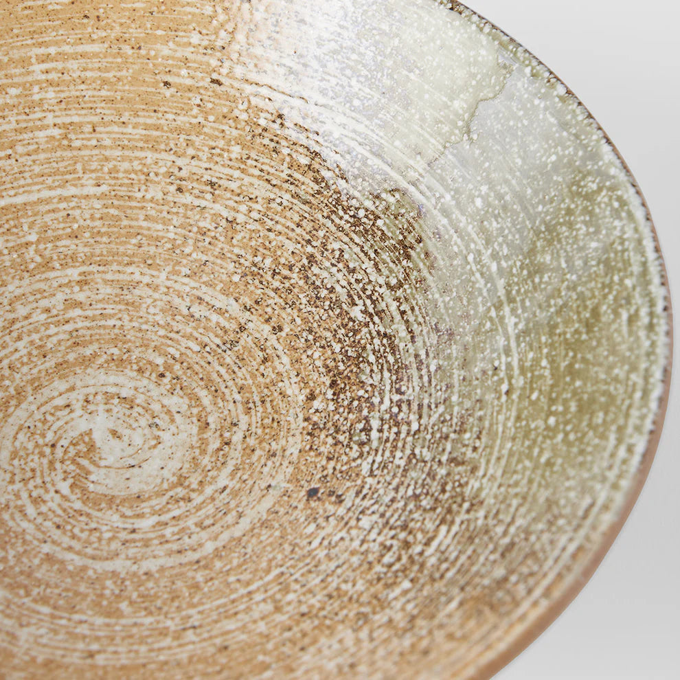 Terracotta Green Ramen Bowl 25cm - Made In Japan