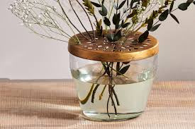 Nkuku Glass Vase with Lid