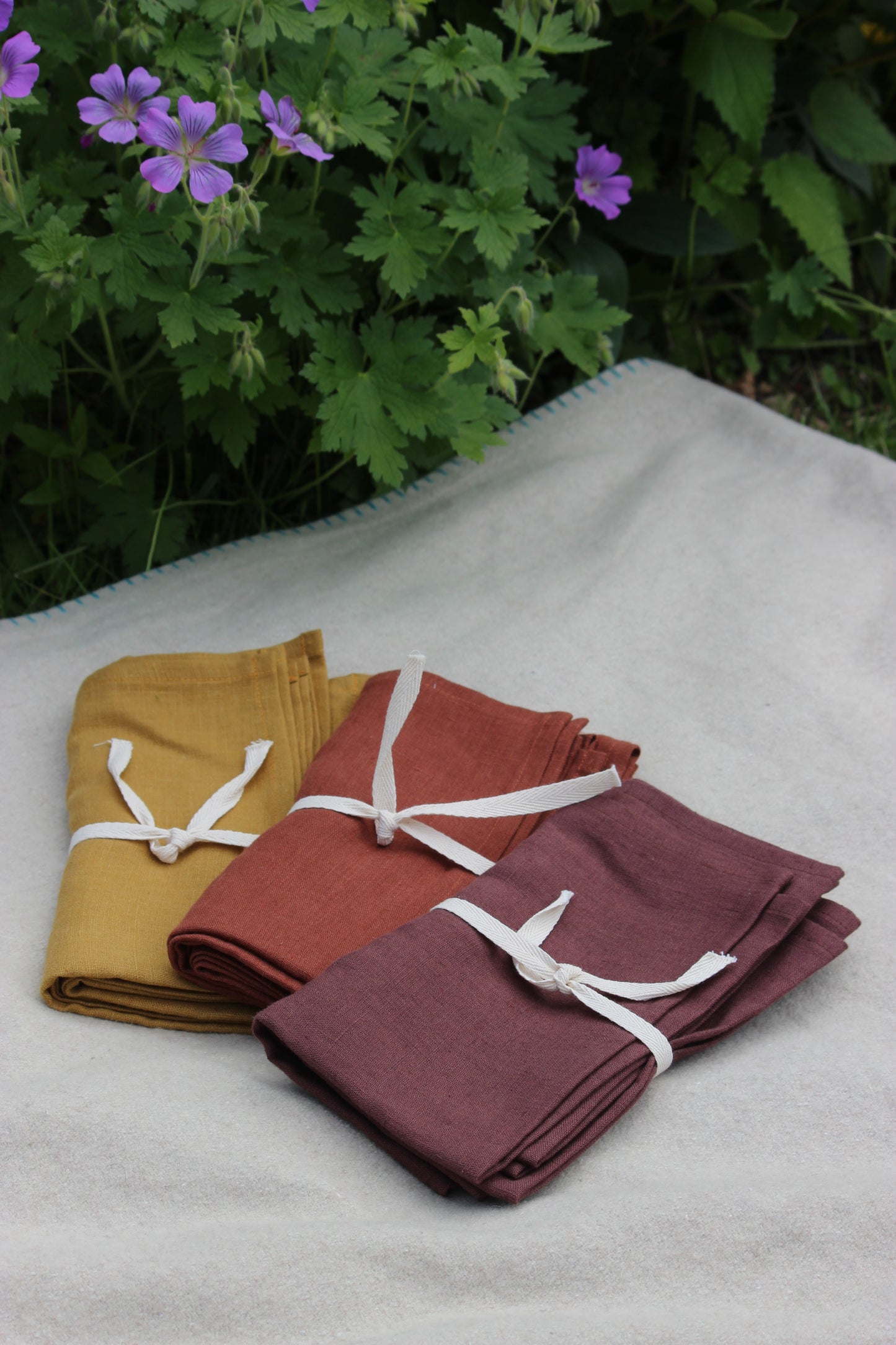 Large Linen Napkin, Set of Four