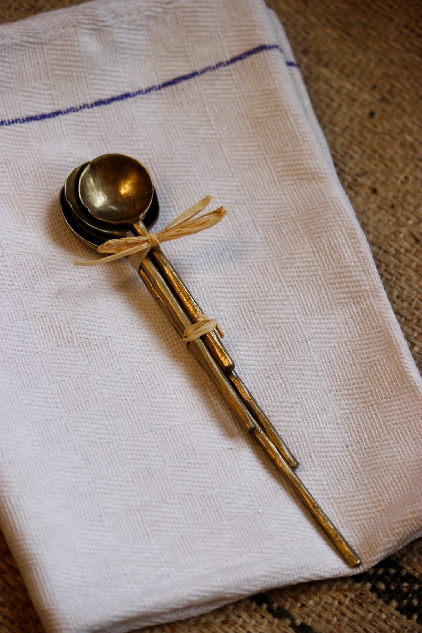 Set of Antique Finished Spoons