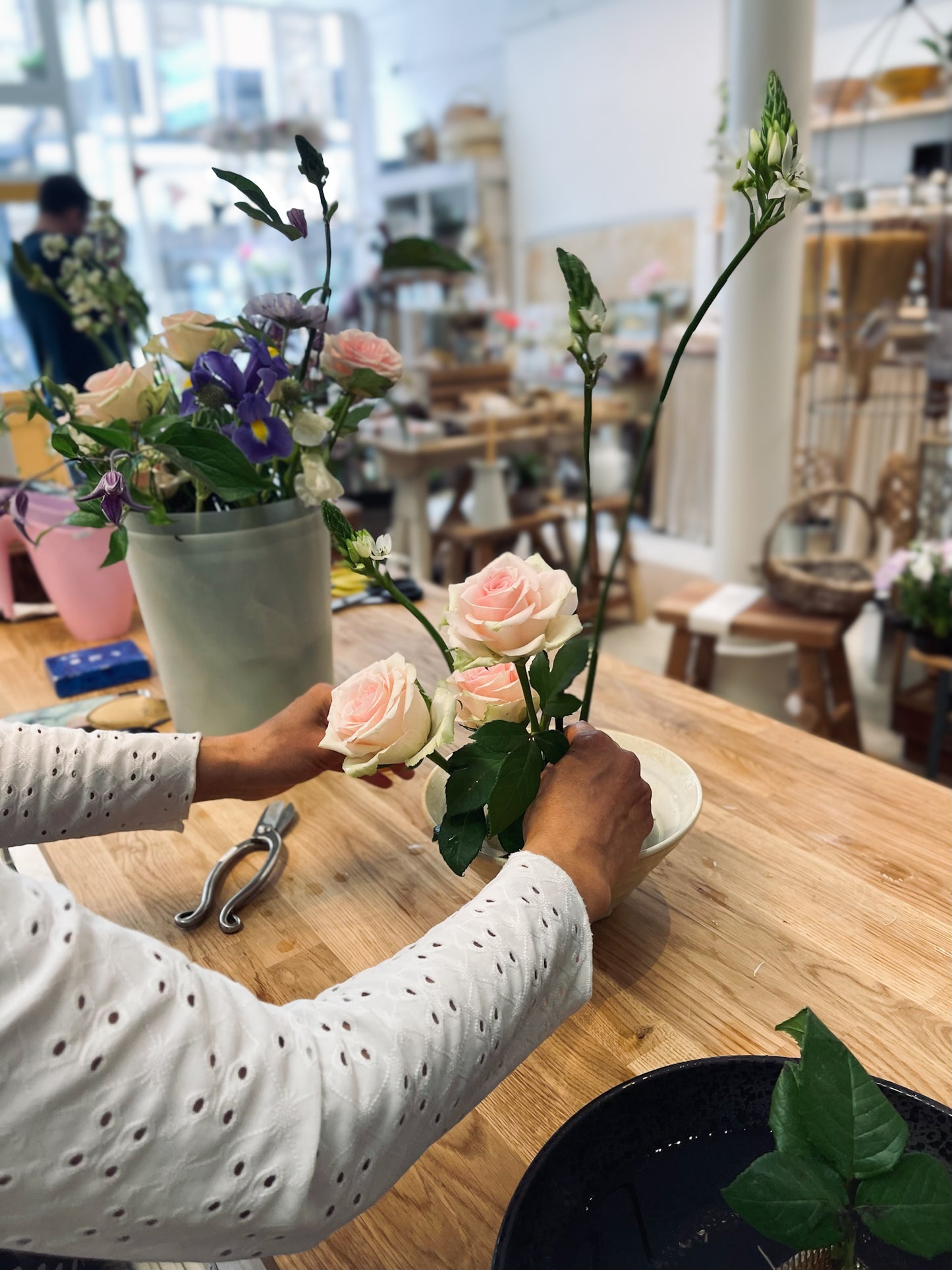 Ohara Ikebana Workshop at The Country Crib, Sherborne
