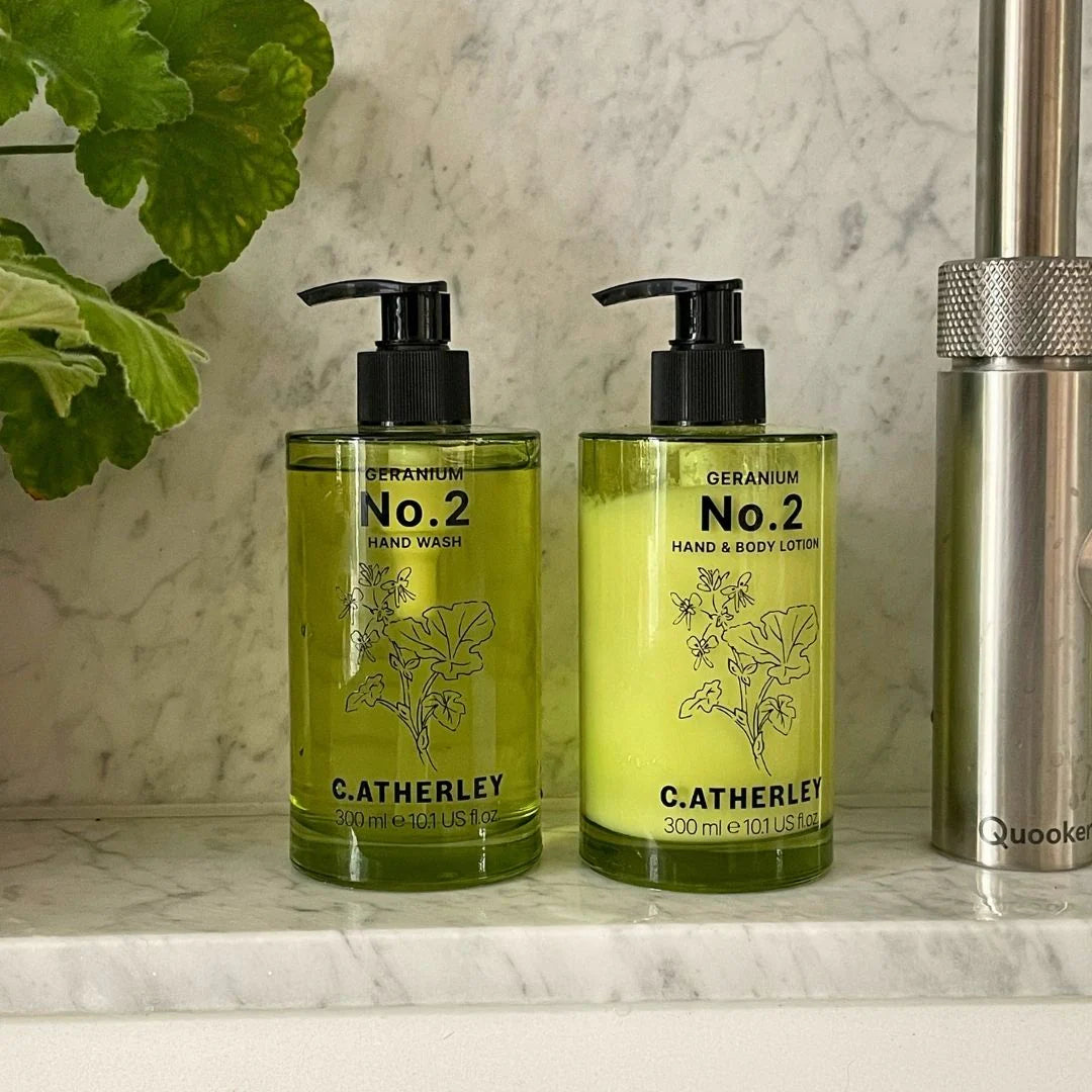 C.Atherley Geranium No.2 Hand & Body Lotion - 300ml