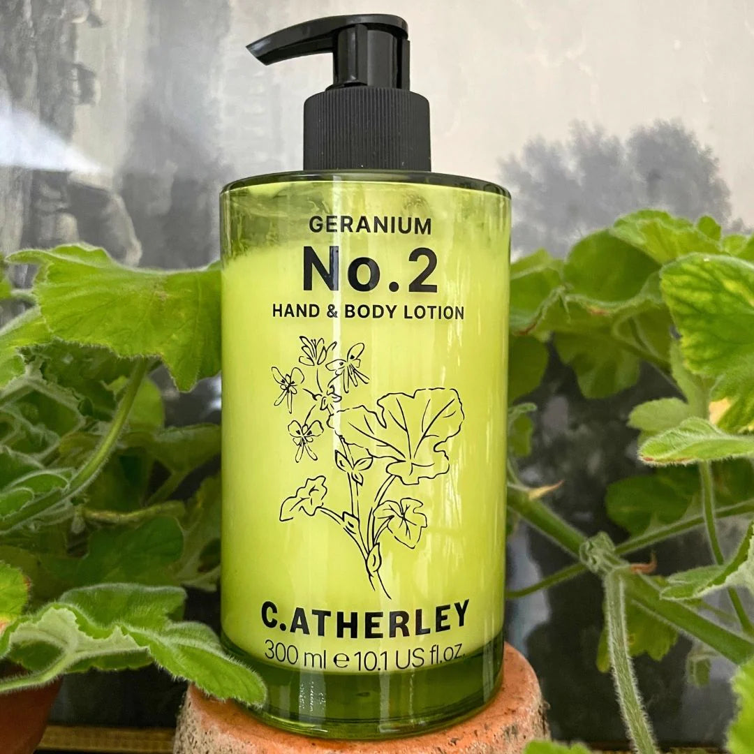 C.Atherley Geranium No.2 Hand & Body Lotion - 300ml