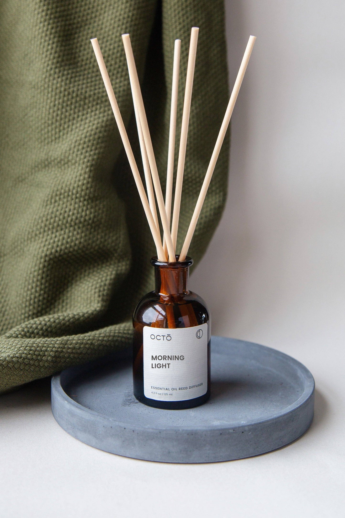 OCTŌ Morning light (Neroli + Lime + Basil) Reed Diffuser Natural Essential Oil Fragrance Oil