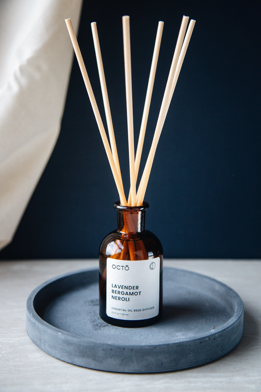 OCTŌ Serene (Lavender + Bergamot + Neroli) Reed Diffuser Fragrance Oil
