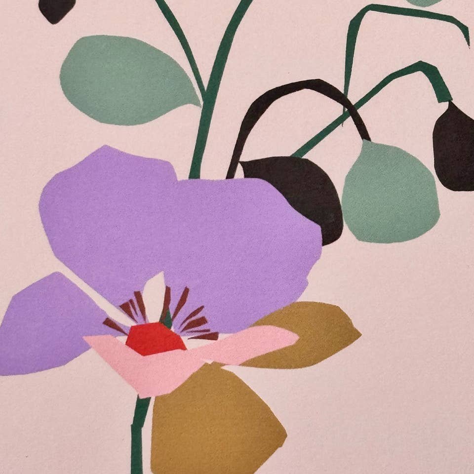 The 'Poppy' card from Pavilion’s Meadow collection features a delicate floral cut-out design, printed digitally on high-quality Callisto Diamond White Buckram Embossed 350gsm board. Blank inside, allowing you to add your own message. The card comes with a matching Olive Green envelope and is FSC certified, reflecting a commitment to sustainability. Thoughtfully designed and made in the UK, it measures 12 cm by 17 cm.