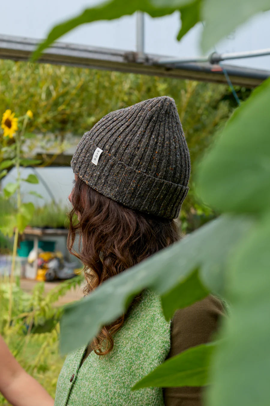 Unisex Donegal Beanie | Grey Fleck by Rove