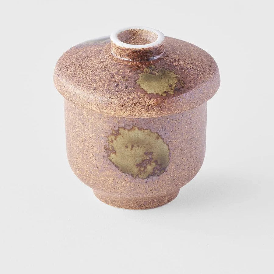 Wabi-Sabi Chawanmushi Lidded Jar 130ml - Made in Japan