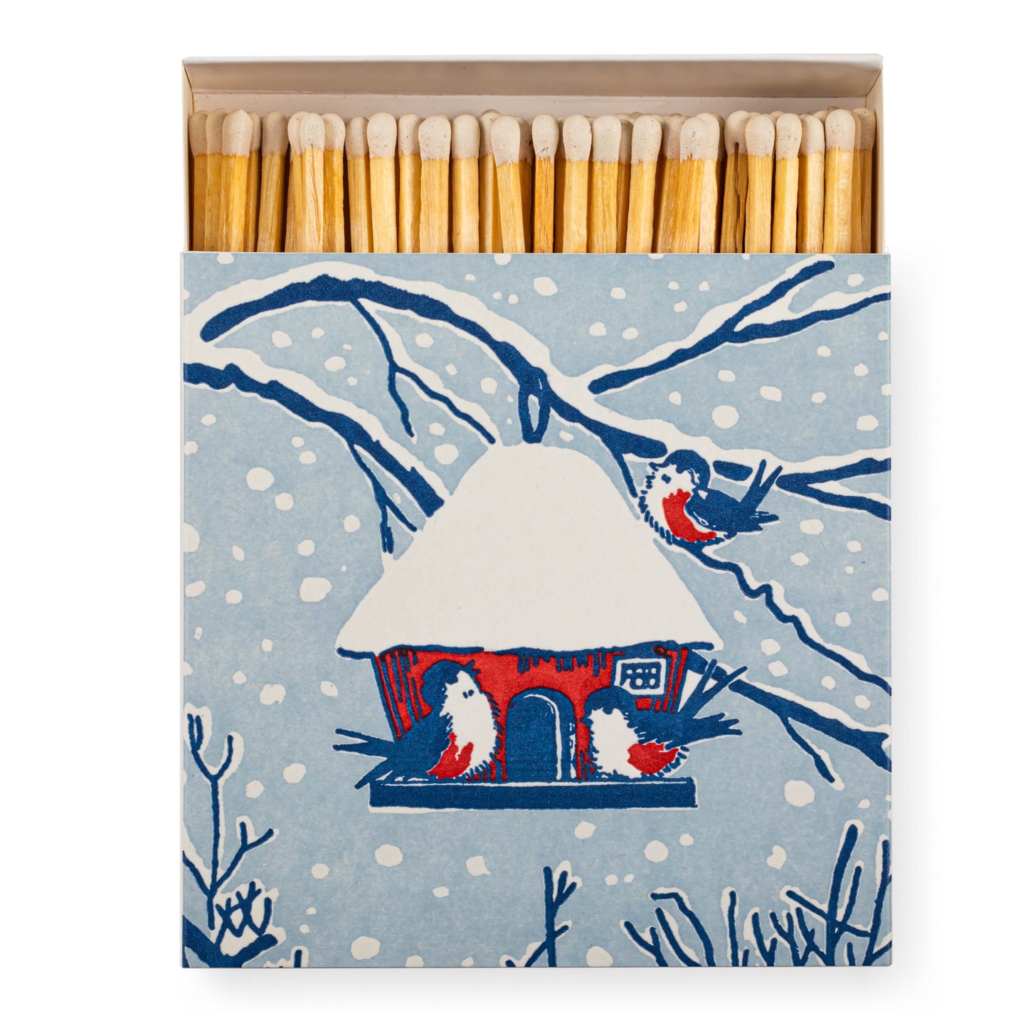 Winter Bird Christmas Matches