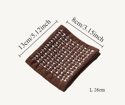 Handmade Woven Cotton and Linen Gongfu Tea Towel