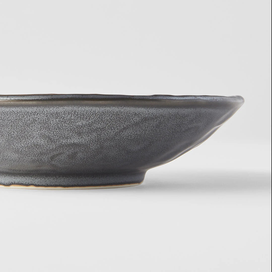 Black Pearl Shallow Open Bowl 24cm