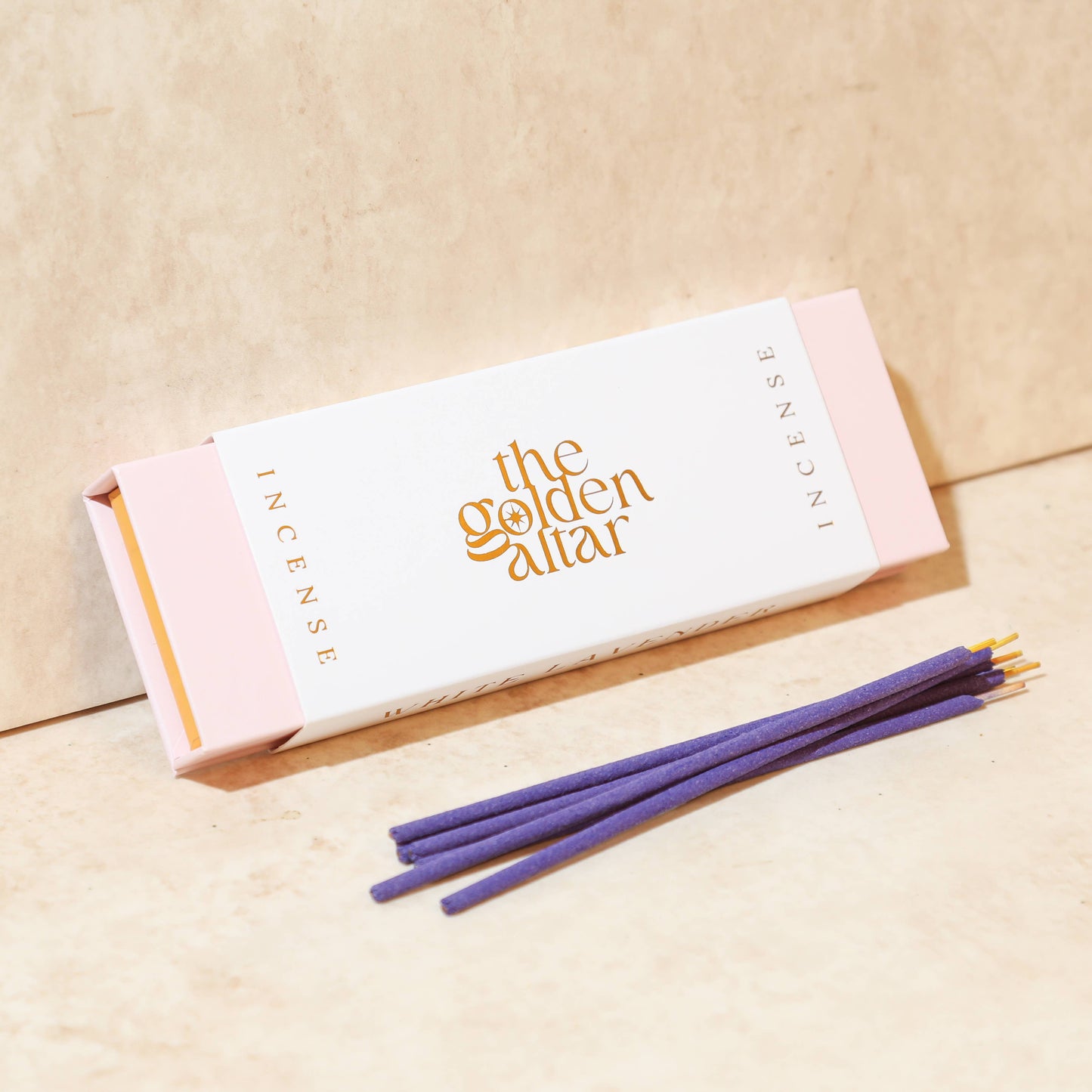 The Golden Altar Natural Incense - White Lavender