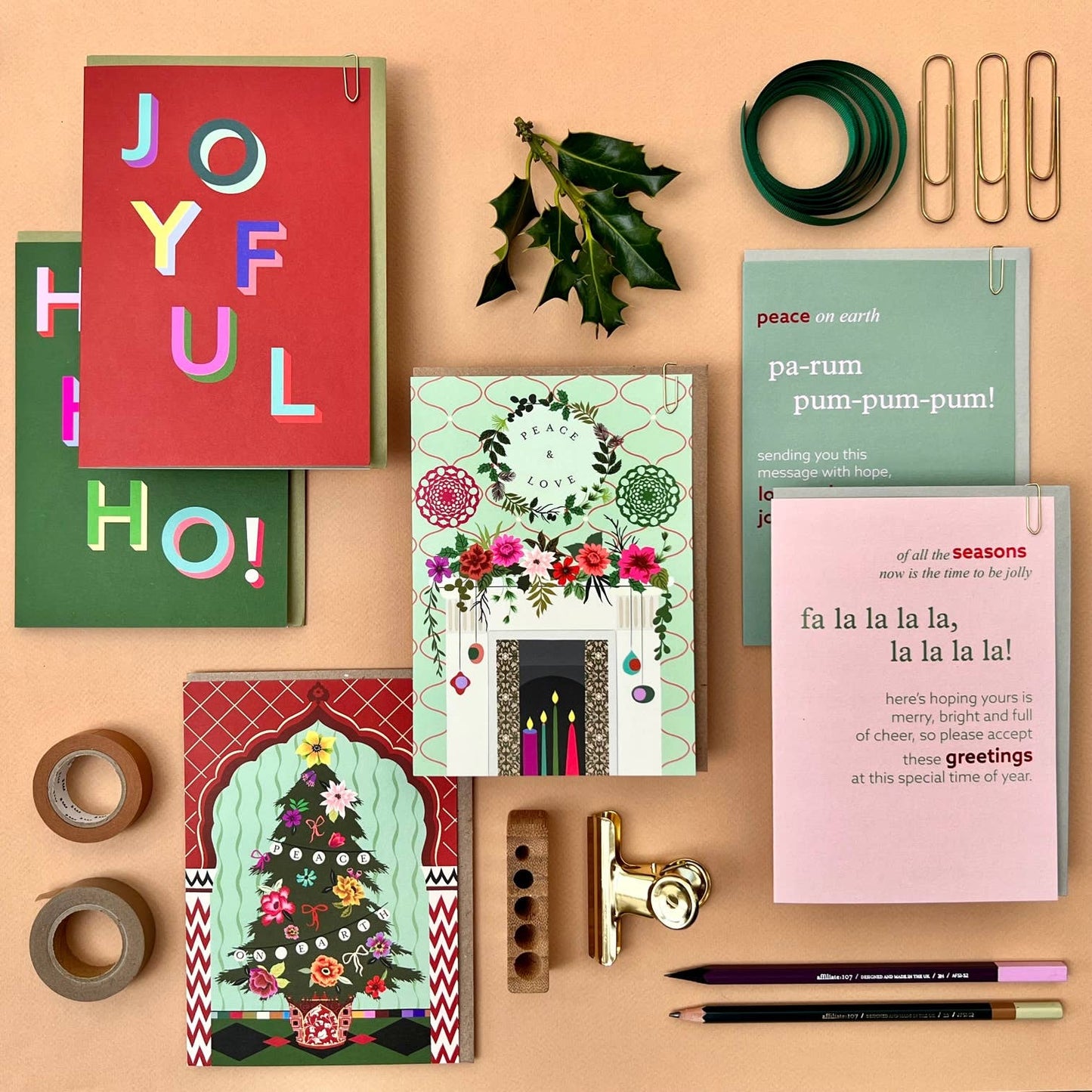 POP Christmas Card - Ho Ho Ho!