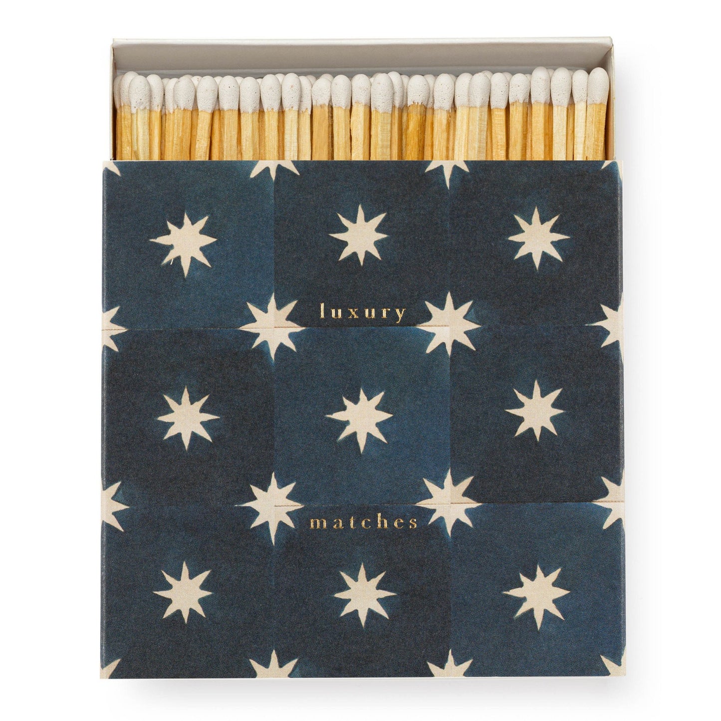 Navy Star Tile by Wanderlust Paper Co.- Luxury Matches