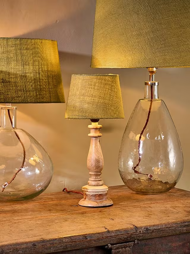 nkuku Dia Jute Lampshade - Natural