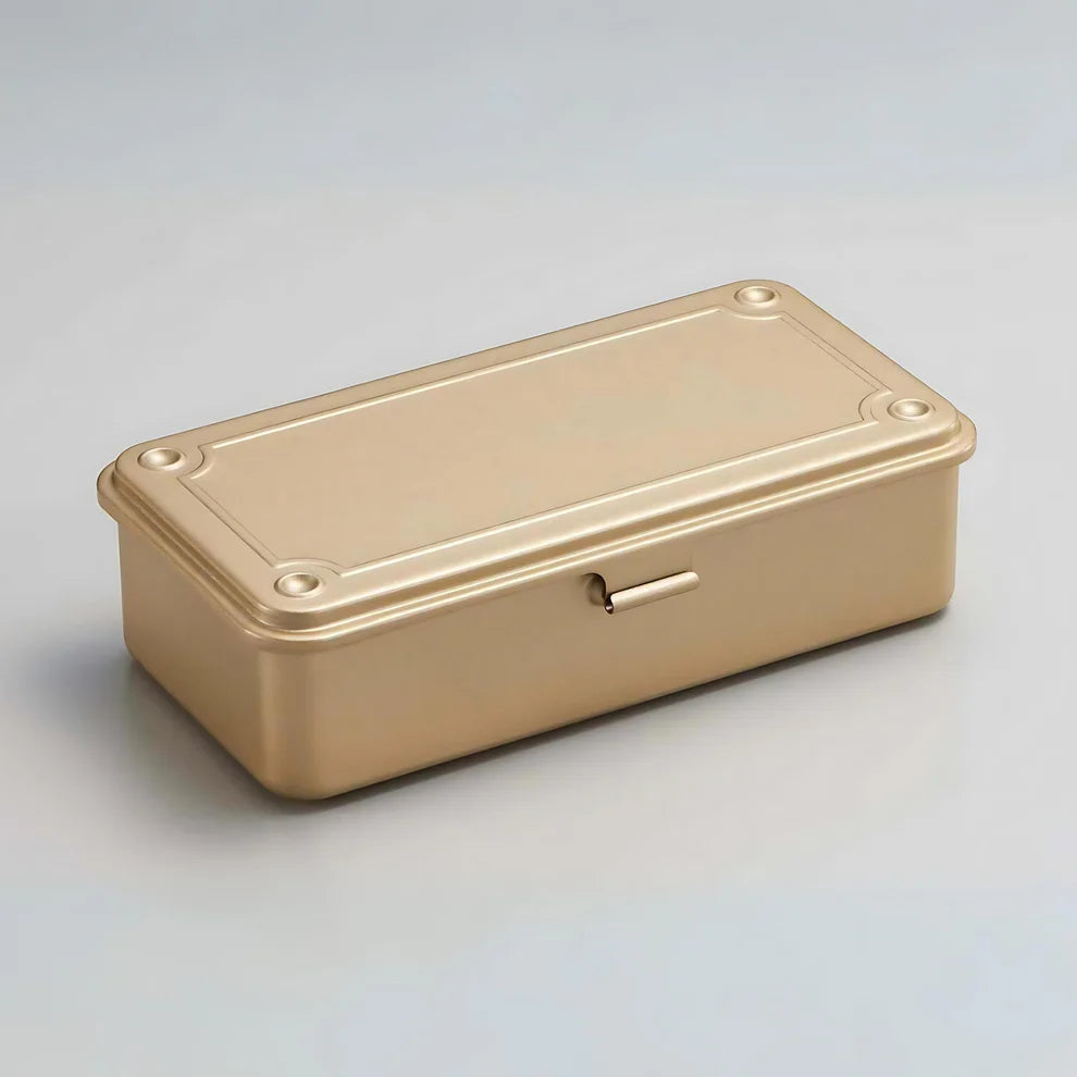 These steel tool boxes from TOYO are a favourite for good reason. Combining durability, lightweight design, and practicality, they offer exceptional functionality. Inspired by Japanese trunk styles, they come in an array of attractive colours and are stackable for easy organisation. Ideal for keeping small tools, seeds, craft supplies, or makeup neatly stored and accessible.