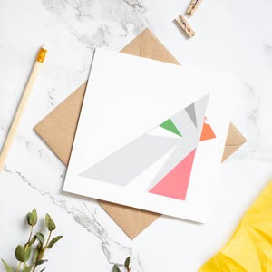 Large Greeting Card by Twenty Birds