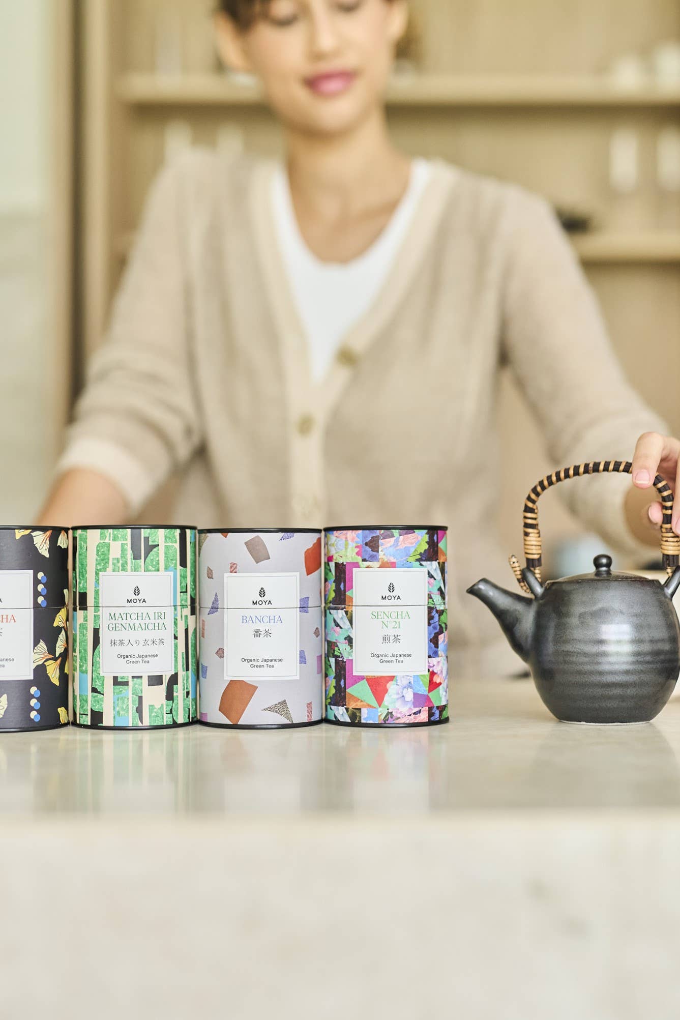 Moya Matcha Iri Genmaicha Organic Japanese Green Tea