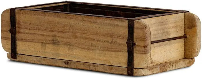 Nkuku Dudha Reclaimed Brick Box - Natural | The Country Crib