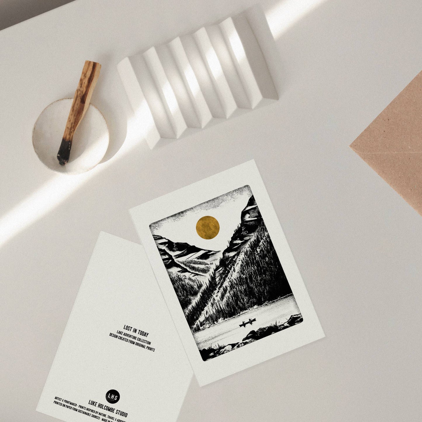 Lost in Today Individual Card by Luke Holcombe
