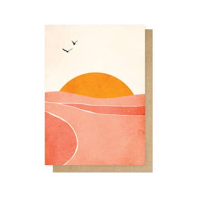 Dancing In The Sun Greetings Card