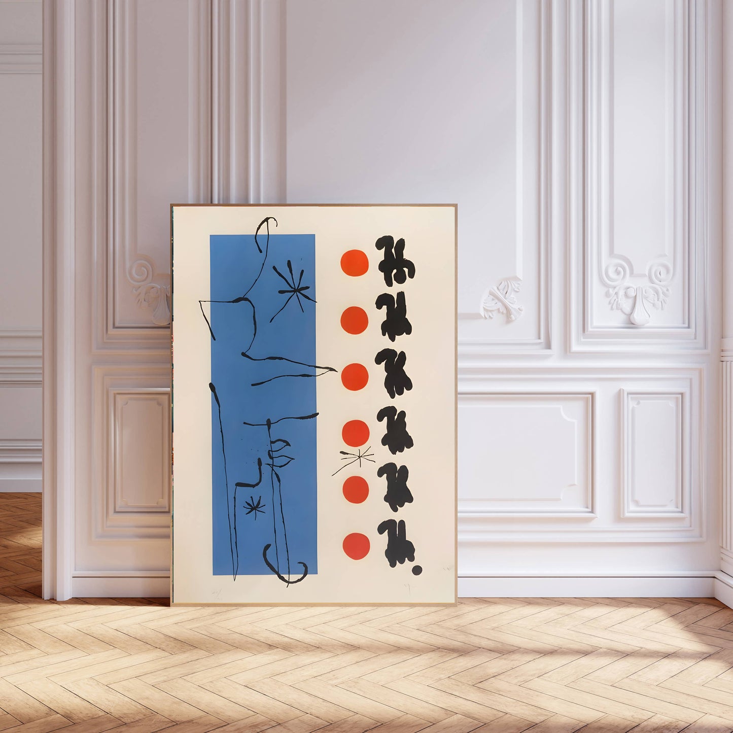 Joan Miro Vintage Art Print