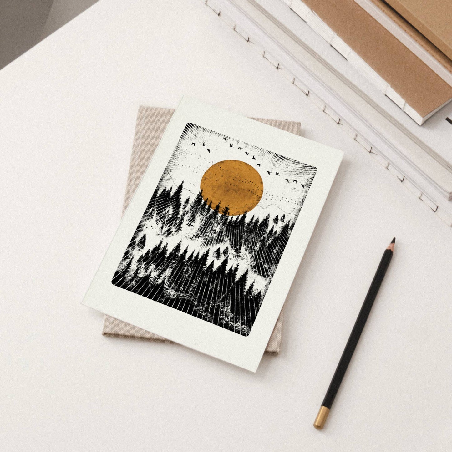 Forest View Individual Card by Luke Holcombe