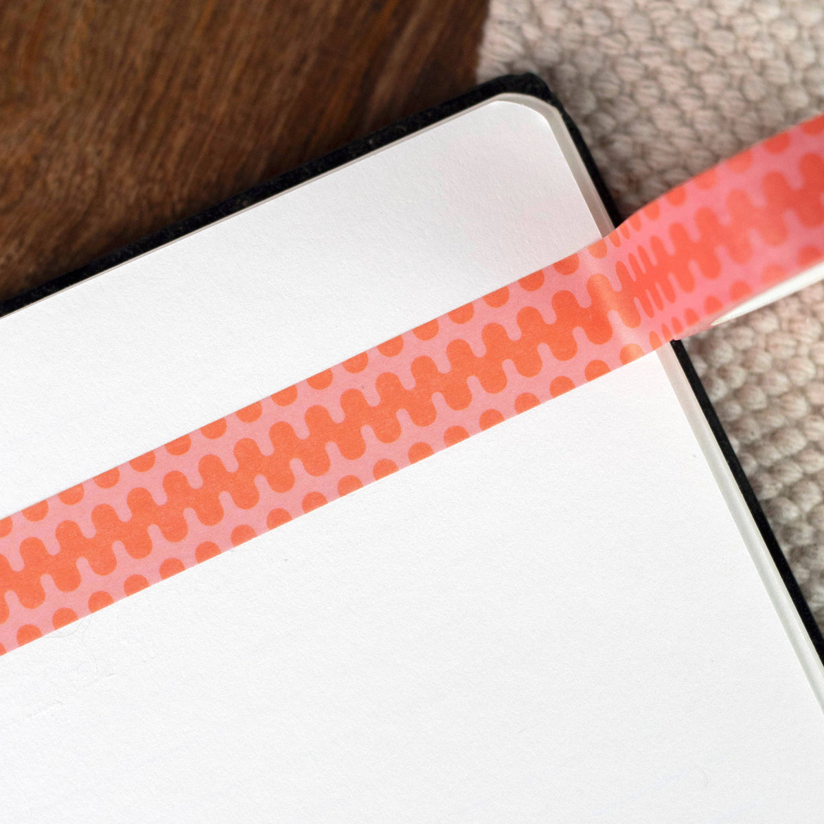 Wavy Geometric Washi Tape Set | Pack of 3