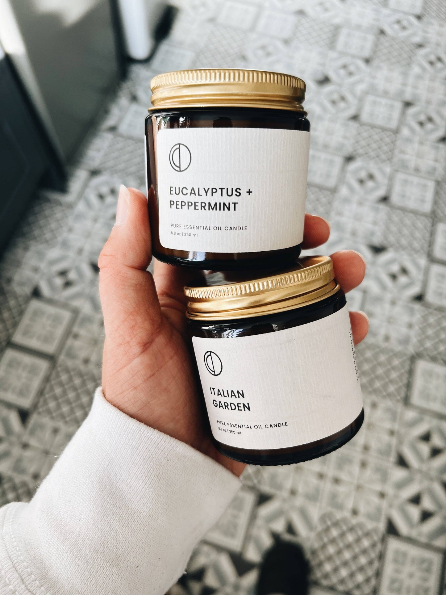 OCTO Eucalyptus + Peppermint candle