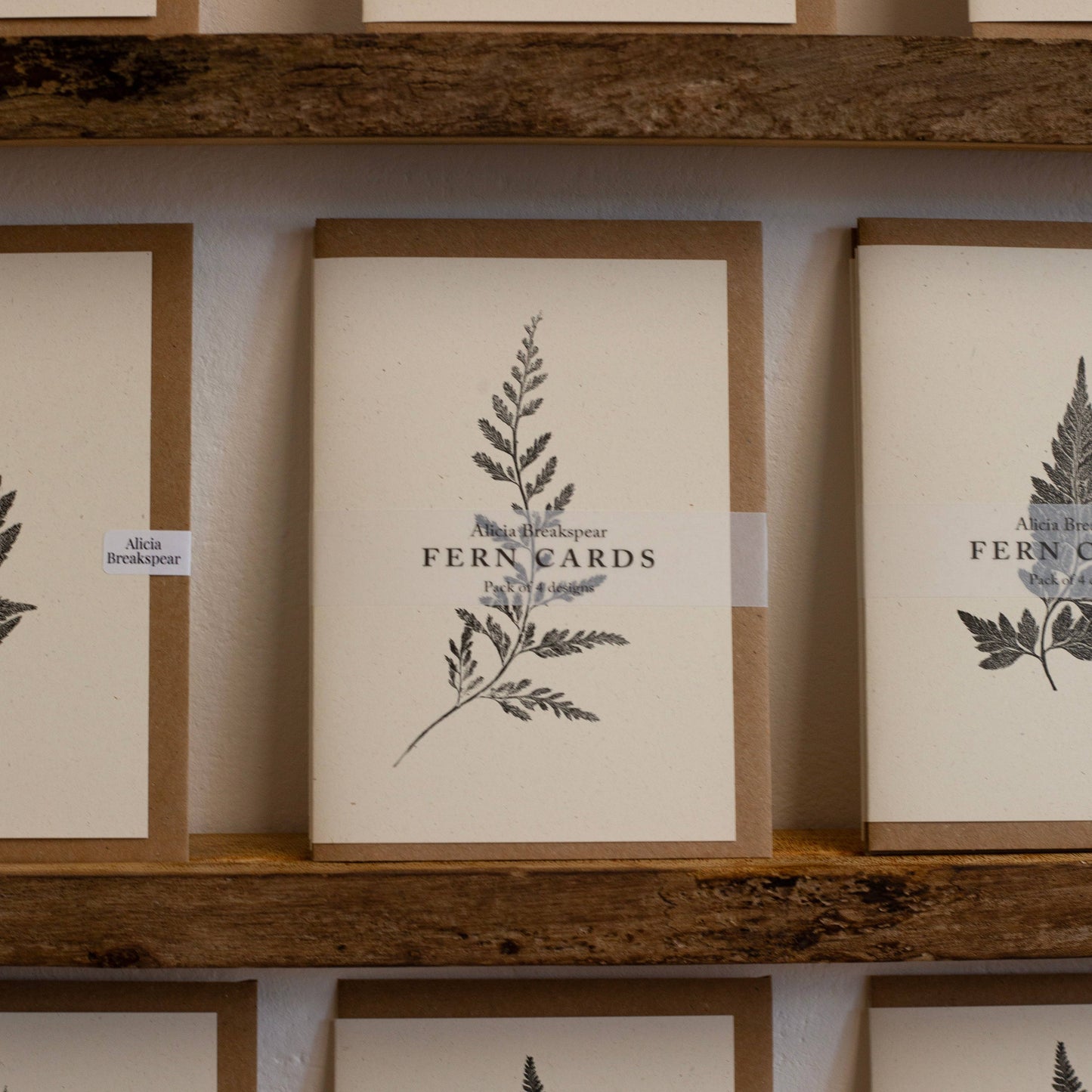 Fern Greeting Cards Pack of 4 Designs 