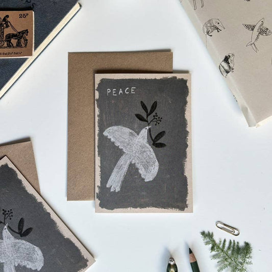 "Dove" Christmas Card by dear prudence